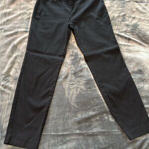 Alan Black Tummy Control  Slim Fit Trousers Pants size 10 short